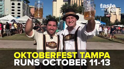 Oktoberfest returns to Tampa October 11-13 | Taste and See Tampa Bay