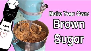 How to make a quick, easy and better-tasting brown sugar recipe than the store-bought stuff