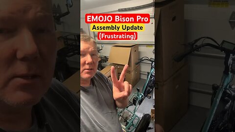 eTrike EMOJO Bison Pro assembly update #ebike #electricbike #etrike