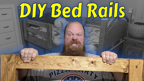 Making side rails for the kid's beds | Easy DIY woodworking project