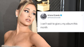 Ariana Grande SURPRISE REVEALS She Is Dropping NEW Album THIS Month!