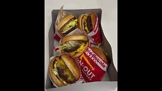 Dana White tries the deep fried In-N-Out burger