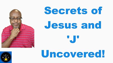 The Shocking Truth about the Name Jesus and the Letter J You Never Knew!