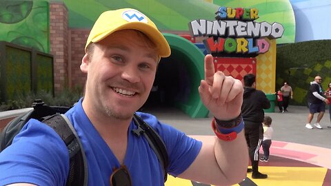 Super Nintendo World - Opening Day Universal Studios Hollywood