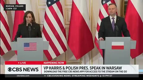 Kamala Harris Laughs When Asked About Ukrainian Refugee Crisis