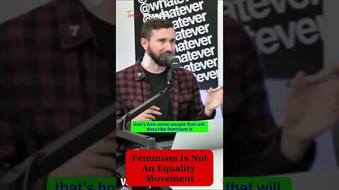 Feminism Is Not An Equality Movement: Never Has Been #redpill #truth