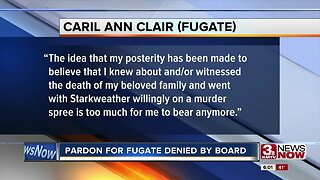 Pardon for Fugate denied by board