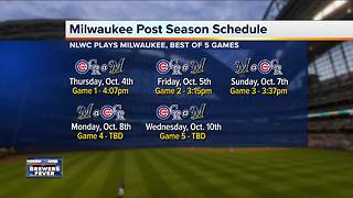 Brewers NDLS schedule released