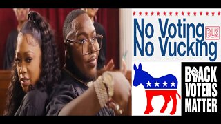 Saucy Santana & Trina Rap for Democrats - More Low Level Campaigning for Black Voters & IT WORKS