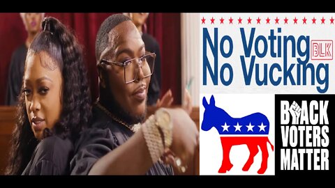 Saucy Santana & Trina Rap for Democrats - More Low Level Campaigning for Black Voters & IT WORKS
