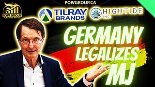 Germany Approves Landmark Recreational MJ Bill, Tilray & High Tide Rejoice