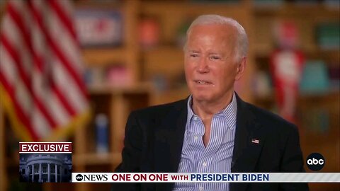 ABC: "What's your plan to turn the campaign around?"BIDEN: "You saw today
