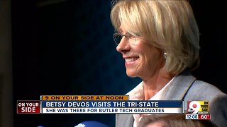 Betsy DeVos visits Butler Tech