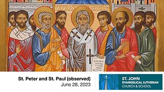 St. Peter and St. Paul (observed) — June 28, 2023