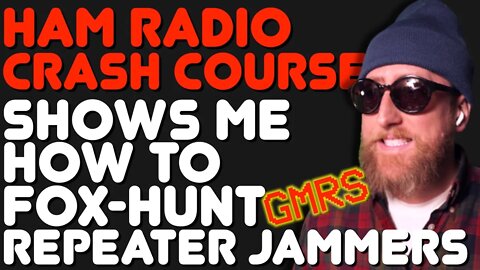I Locate A GMRS Repeater Jammer With Josh From @Ham Radio Crash Course It's A GMRS Jammer Fox Hunt!
