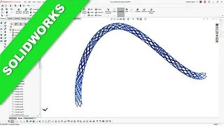 Erweiterter Stent - Advanced Stent - SolidWorks 2023 Training - Part Design