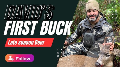 David's First Buck