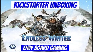 Kickstarter Unboxing: Endless Winter Chieftain Pledge