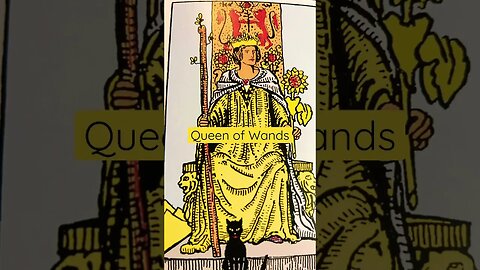 Queen of Wands #shorts #learntarot