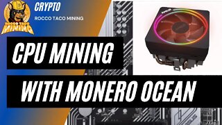 How TO CPU Mine with MoneroOcean Mining Pool