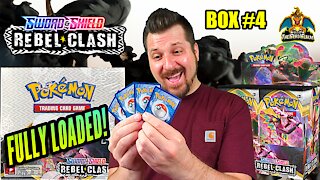 Rebel Clash Booster Case Opening (Box 4) | Pokemon Cards Opening