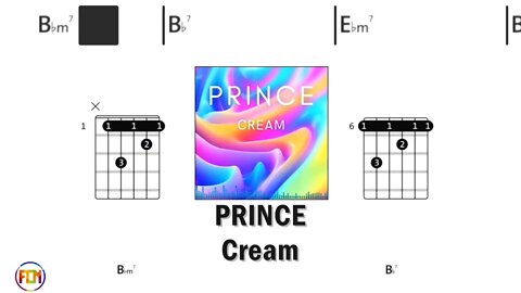 PRINCE Cream - Guitar Chords & Lyrics HD