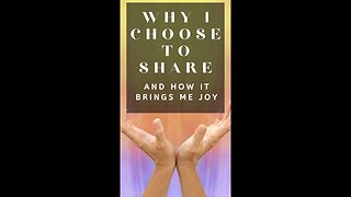 Why I Still Choose to Share