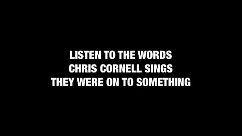 Warning from Chris Cornell