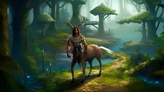 Enchanted Forest Ambience | Fantasy Music with Forest & Water Sounds | Woodland Centaurs