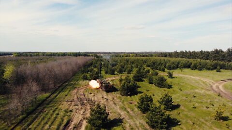 Combat operation of the Iskander tactical missile system during the special military operation