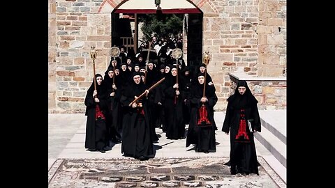 Female chanting of the Nuns of the Ormilia Monastery Greek Orthodoh Church