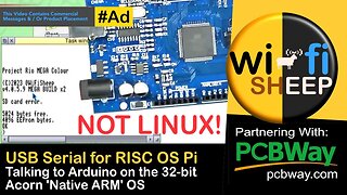 USB Serial & Using #arduino on RISC OS #raspberrypi