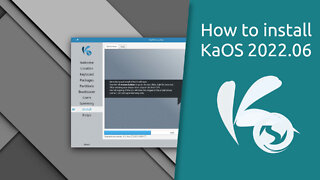 How to install KaOS 2022.06