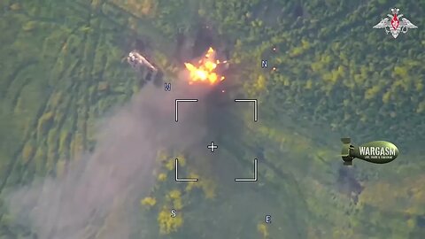 Russia's Tula paratroopers install mines at night, next day armor is destroyed