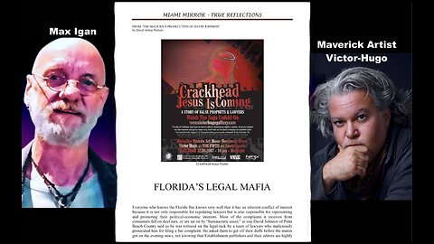 Max Igan Victor Hugo Truth Illegal In USA Australia Crackhead Jesus Trials Expose Litigation Vortex