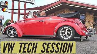 VW Tech Session and VW night at Top Notch Hamburgers!