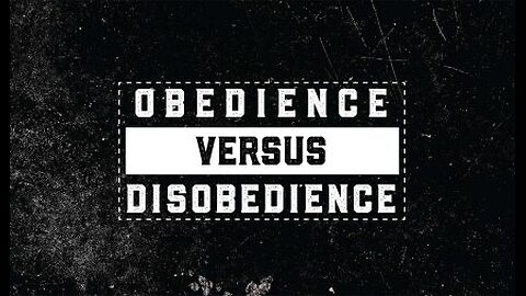 HOW CIVIL DISOBEDIENCE SAFEGUARDS FREEDOM AND PREVENTS TYRANNY (OBEDIENCE vs DISOBEDIENCE)