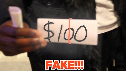 Mystery Box with FAKE Money…