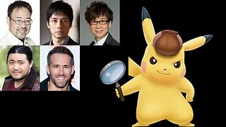 Anime Voice Comparison- Detective Pikachu (Pokemon)