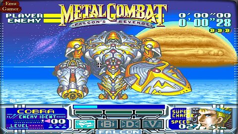 Metal Combat Falcon's Revenge 1993 (Snes) - Full Playthrough (RetroArch)