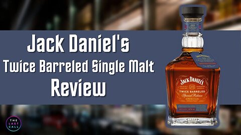 Jack Daniels Twice Barreled Single Malt Whiskey Review!
