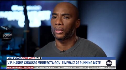 Charlamagne tha God: Tim Walz Is The DEI Hire Because Dems Are Racist