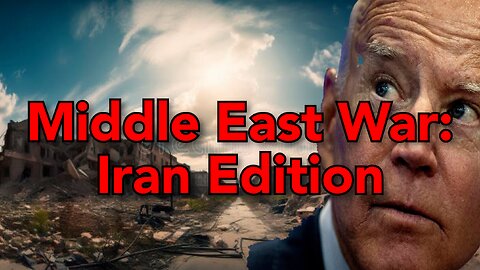 Middle East War: Iran Edition.