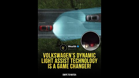 The Dynamic Light Assist is an intelligent headlight technology