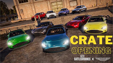 ASTON MARTIN CRATE OPENING! INSANE LUCK OR EPIC FAIL? | PUBG MOBILE
