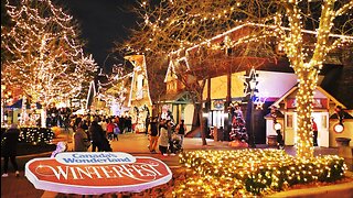 Canada's Wonderland Winterfest 2023 Christmas Light