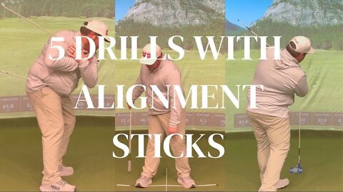5 Drills With Alignment Sticks