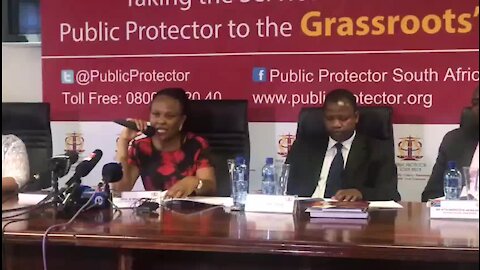 UPDATE 1 - Public Protector alarmed by extent of looting around Nelson Mandela funeral (f3c)