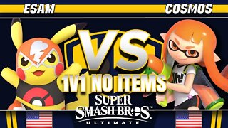 ESAM (Pikachu) vs. Cosmos (Inkling) - SSBU Demo - TBH8