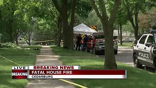 1 killed, 1 injured in Cedarburg house fire